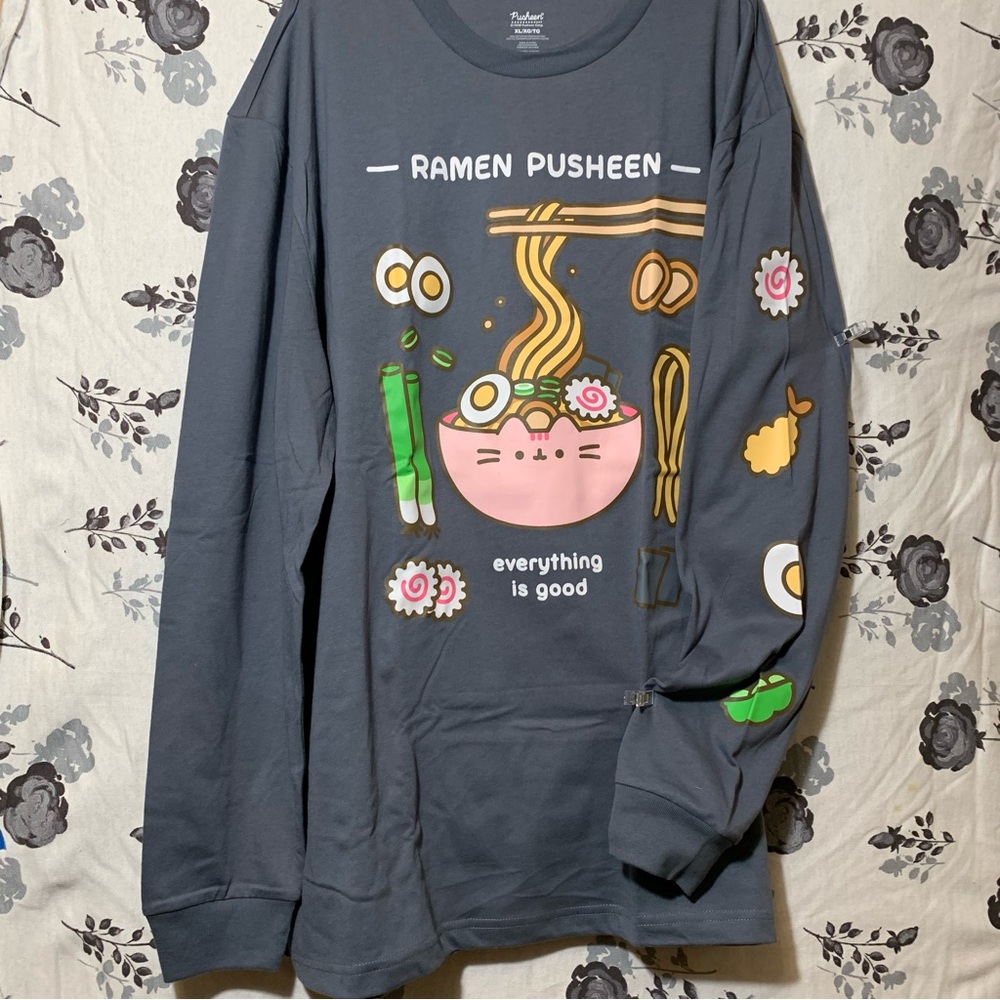 Ramen Pusheen Tee XL - Picture 4 of 4